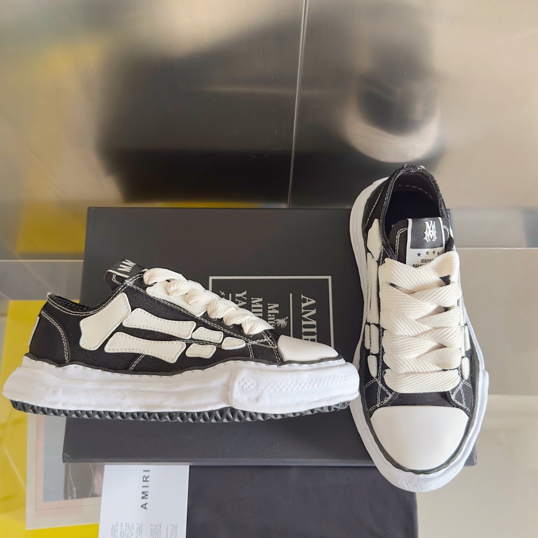 Amiri X Maison Mihara Yasuhiro Peterson OG Sole Black - Afbeelding 6