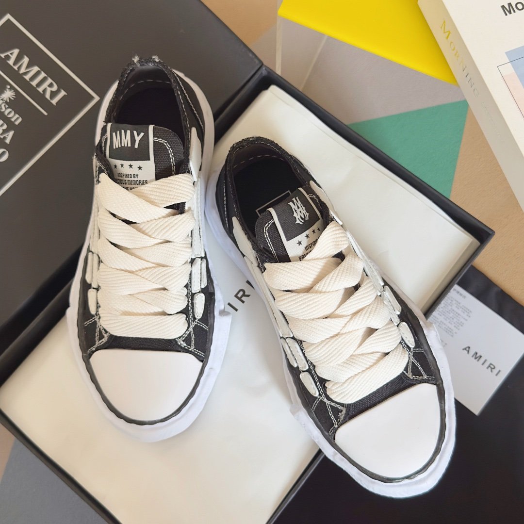 Amiri X Maison Mihara Yasuhiro Peterson OG Sole Black - Afbeelding 7