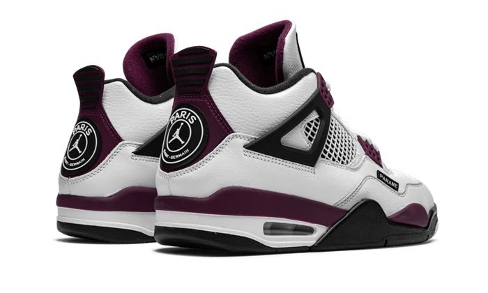 Air Jordan 4 PSG Neutral Grey Bordeaux - Afbeelding 3