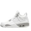 Air Jordan 4 Tech White (White Oreo)