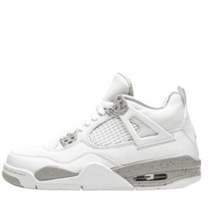 Air Jordan 4 Tech White (White Oreo)