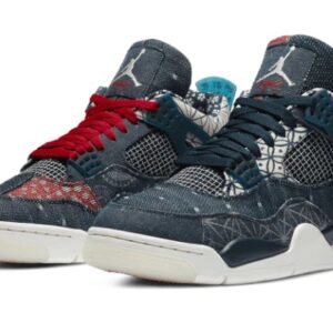 Alternative view of Air Jordan 4 Retro SE Deep Ocean