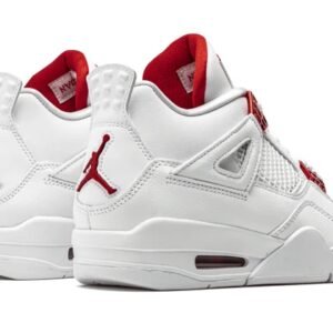 Alternative view of Air Jordan 4 Retro Metallic Red