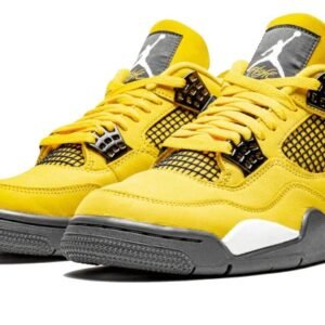 Alternative view of Air Jordan 4 Retro Tour Yellow (Lightning)