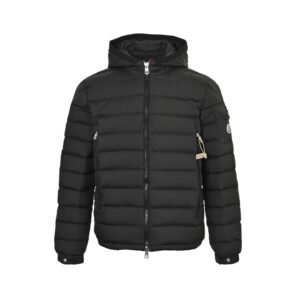 Moncler Galion Padded Jacket In Black
