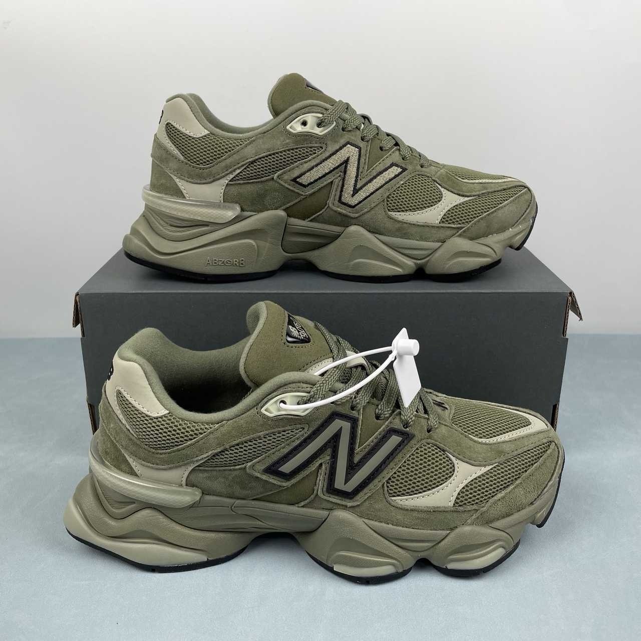 New Balance 9060 Dark Olivine - Afbeelding 2