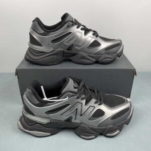 Alternative view of New Balance 9060 Black Grey Gradient