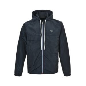 Prada Blue  Re-Nylon Blouson Jacket