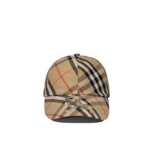 Burberry EKD Check Baseball Cap Beige