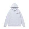 Amiri Baroque Logo Hoodie In Grey