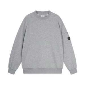 C.P. Company Sweater Basic Fleece In Grey