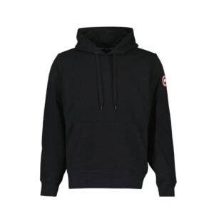 Canada Goose Huron Hoodie In Black