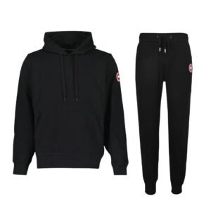 Canada Goose Hooded Tracksuit In Black