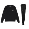 Moncler Logo Sweater Tracksuit In Black