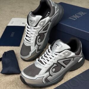Alternative view of Dior B30 Reflective Dark Grey/Grey Patent