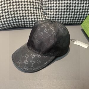 Alternative view of Gucci GG Ripstop Baseball Cap In Black