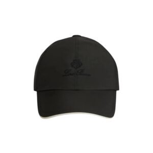 Loro Piana Baseball Cap In Black
