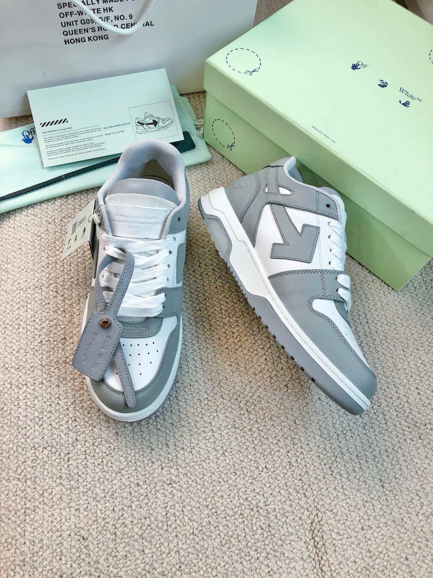 Off-White Out Of Office Low Top White/Grey - Afbeelding 5