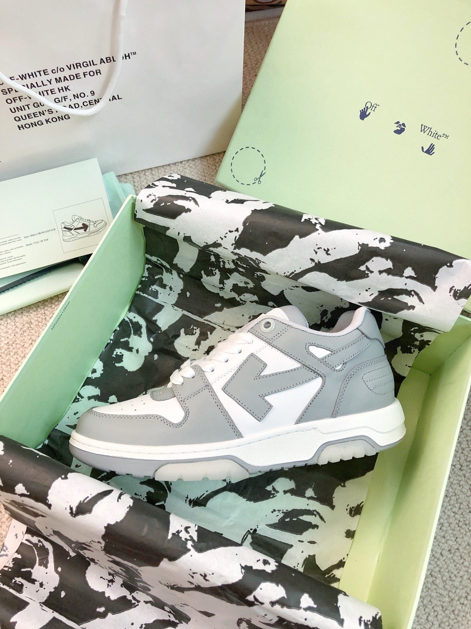 Off-White Out Of Office Low Top White/Grey - Afbeelding 6