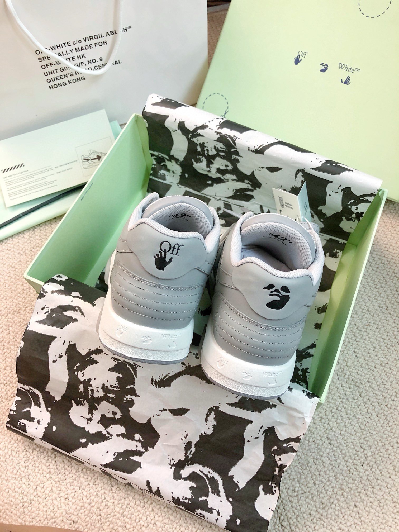 Off-White Out Of Office Low Top White/Grey - Afbeelding 7