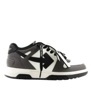 Off-White Out Of Office Low Top Dark Grey/Black and White