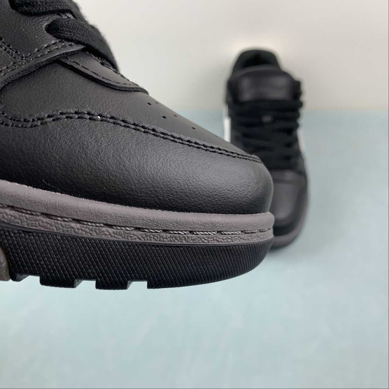 Off-White Out Of Office Low Top Black On Black White - Afbeelding 4