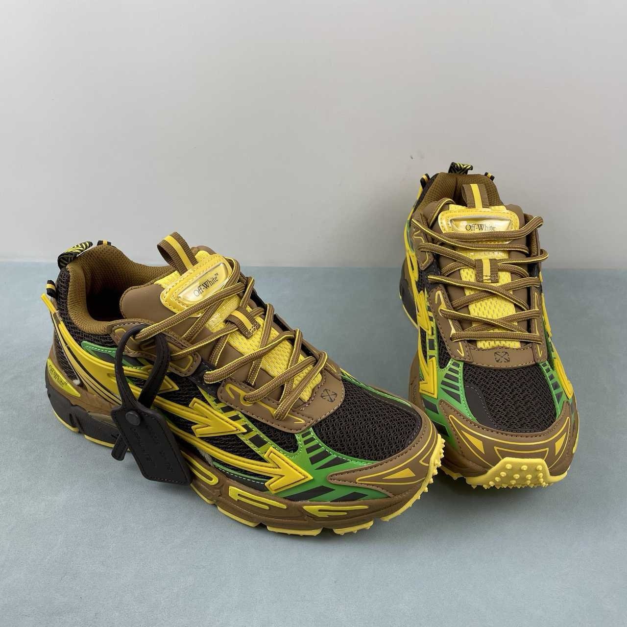 Off-White Be Right Back Brown Yellow - Afbeelding 8