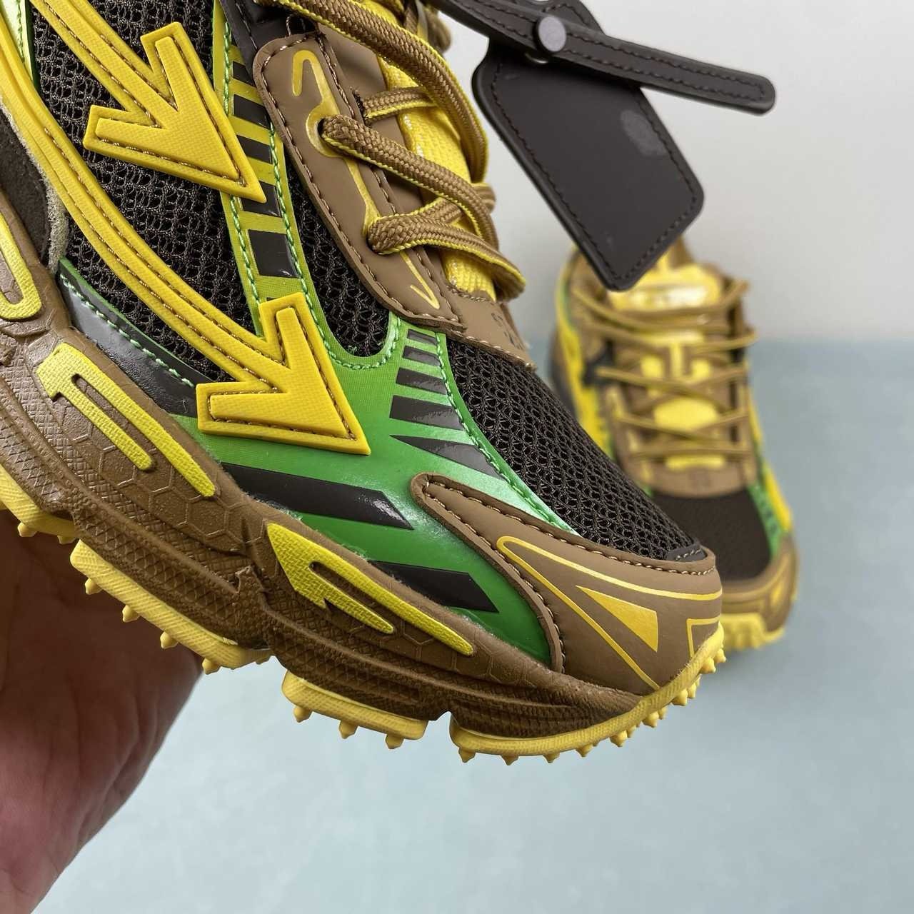 Off-White Be Right Back Brown Yellow - Afbeelding 9