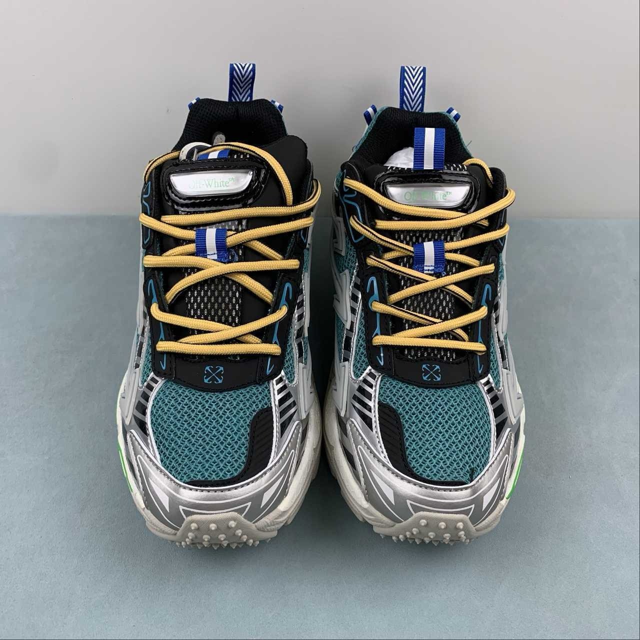 Off-White Be Right Back Blue Green Grey - Afbeelding 4