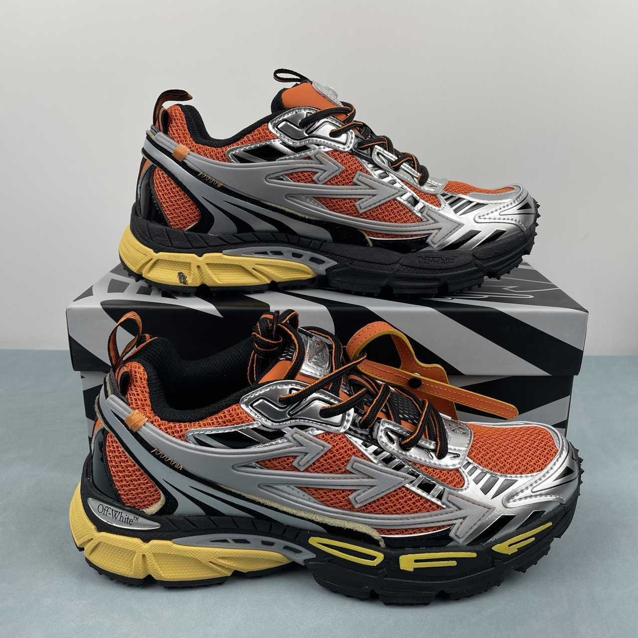 Off-White Be Right Back Orange Grey Yellow - Afbeelding 2