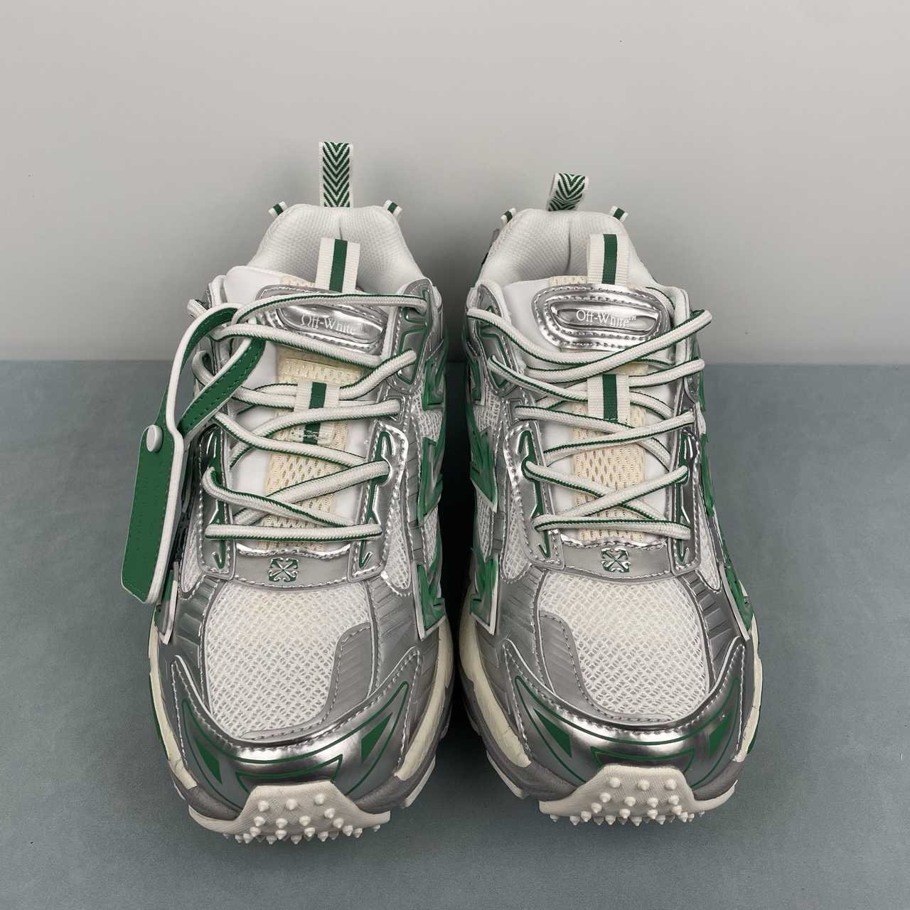 Off-White Be Right Back White Silver White Green - Afbeelding 6