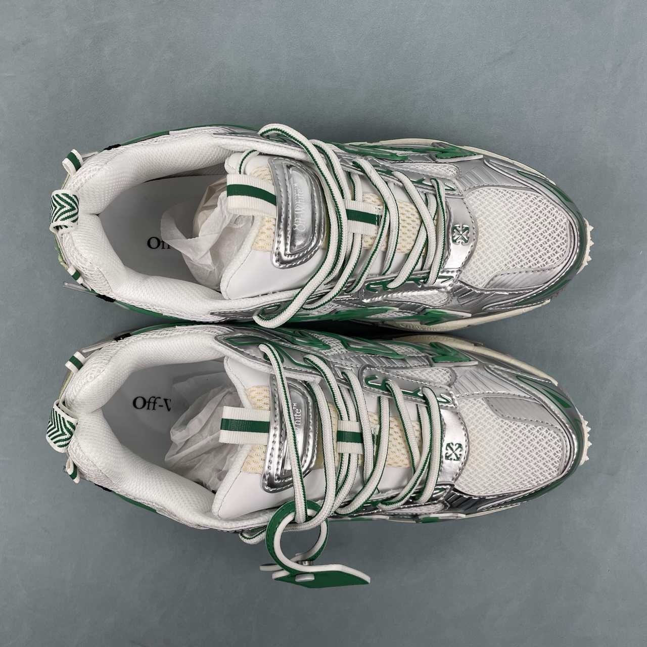 Off-White Be Right Back White Silver White Green - Afbeelding 8