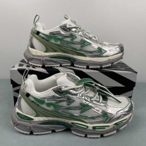 Alternative view of Off-White Be Right Back White Silver White Green