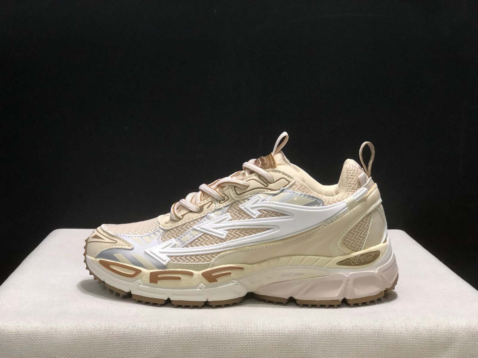 Off-White Be Right Back Beige/White - Afbeelding 4