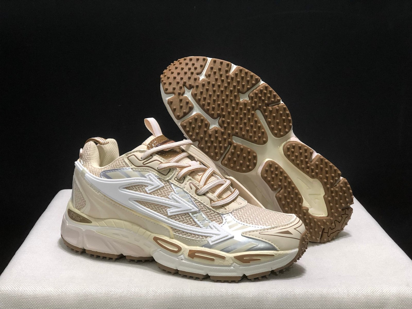 Off-White Be Right Back Beige/White - Afbeelding 3