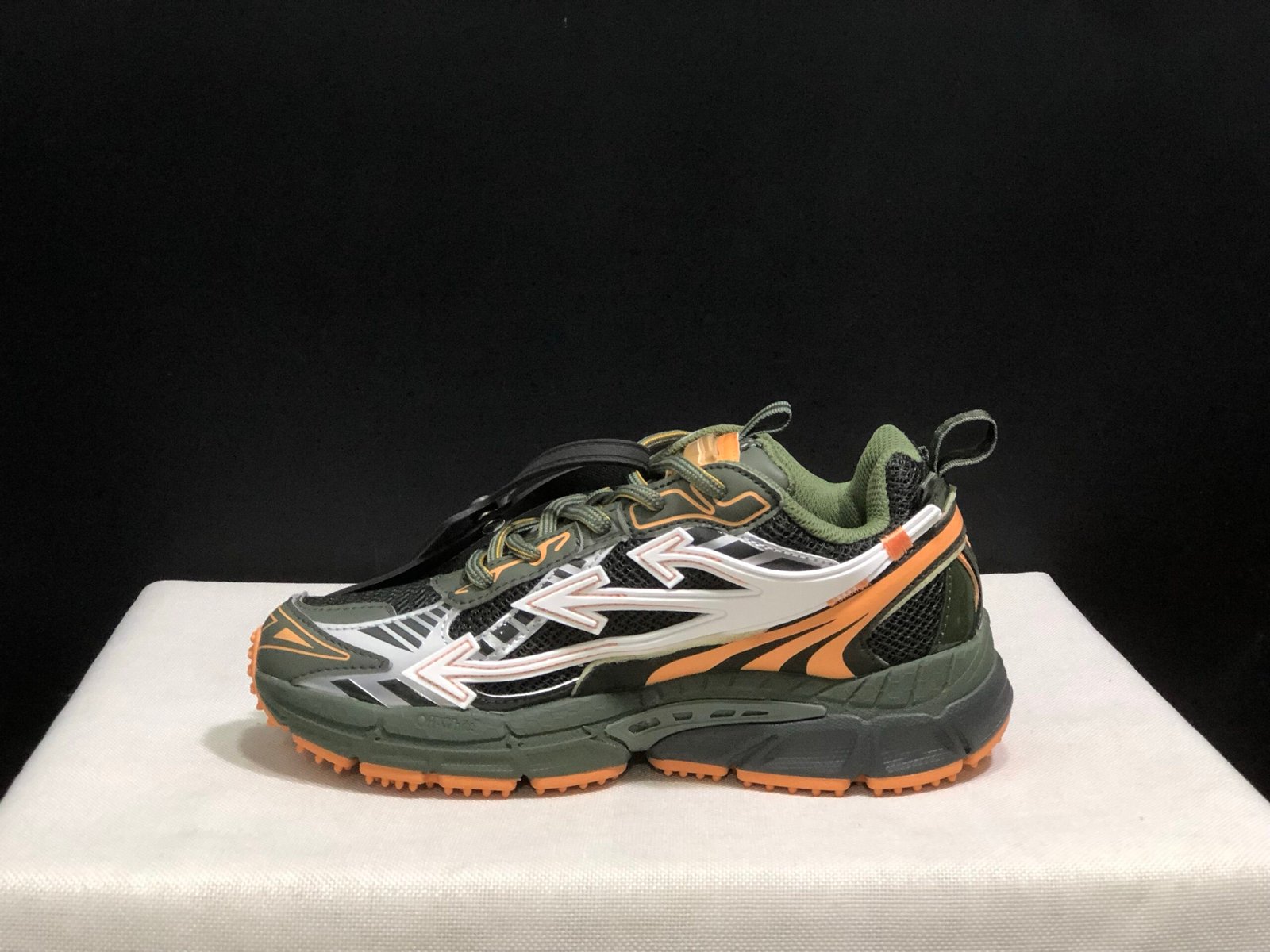 Off-White Be Right Back Military Green Peach - Afbeelding 9