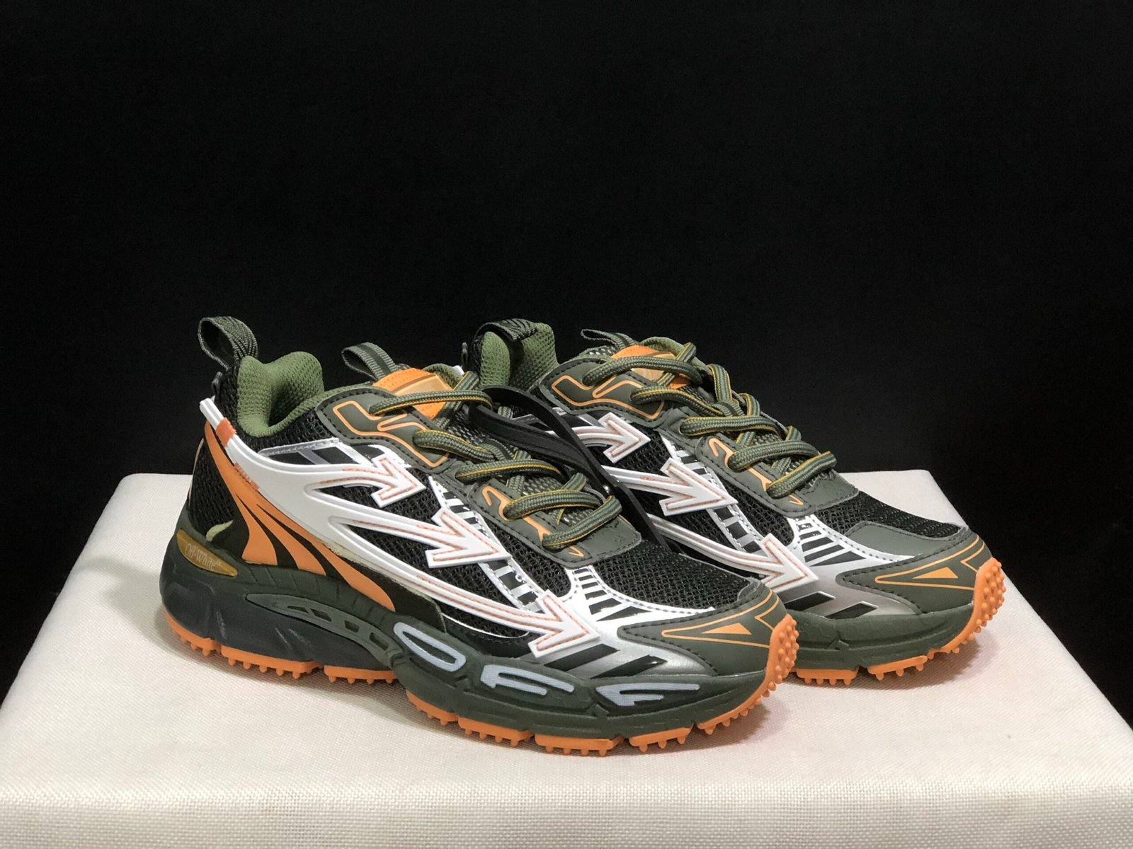 Off-White Be Right Back Military Green Peach - Afbeelding 8