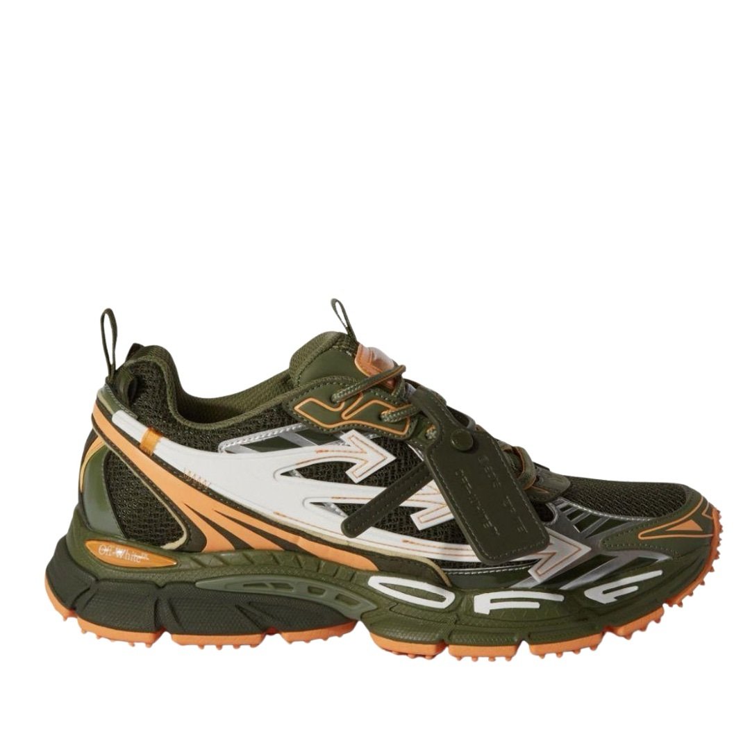 Off-White Be Right Back Military Green Peach