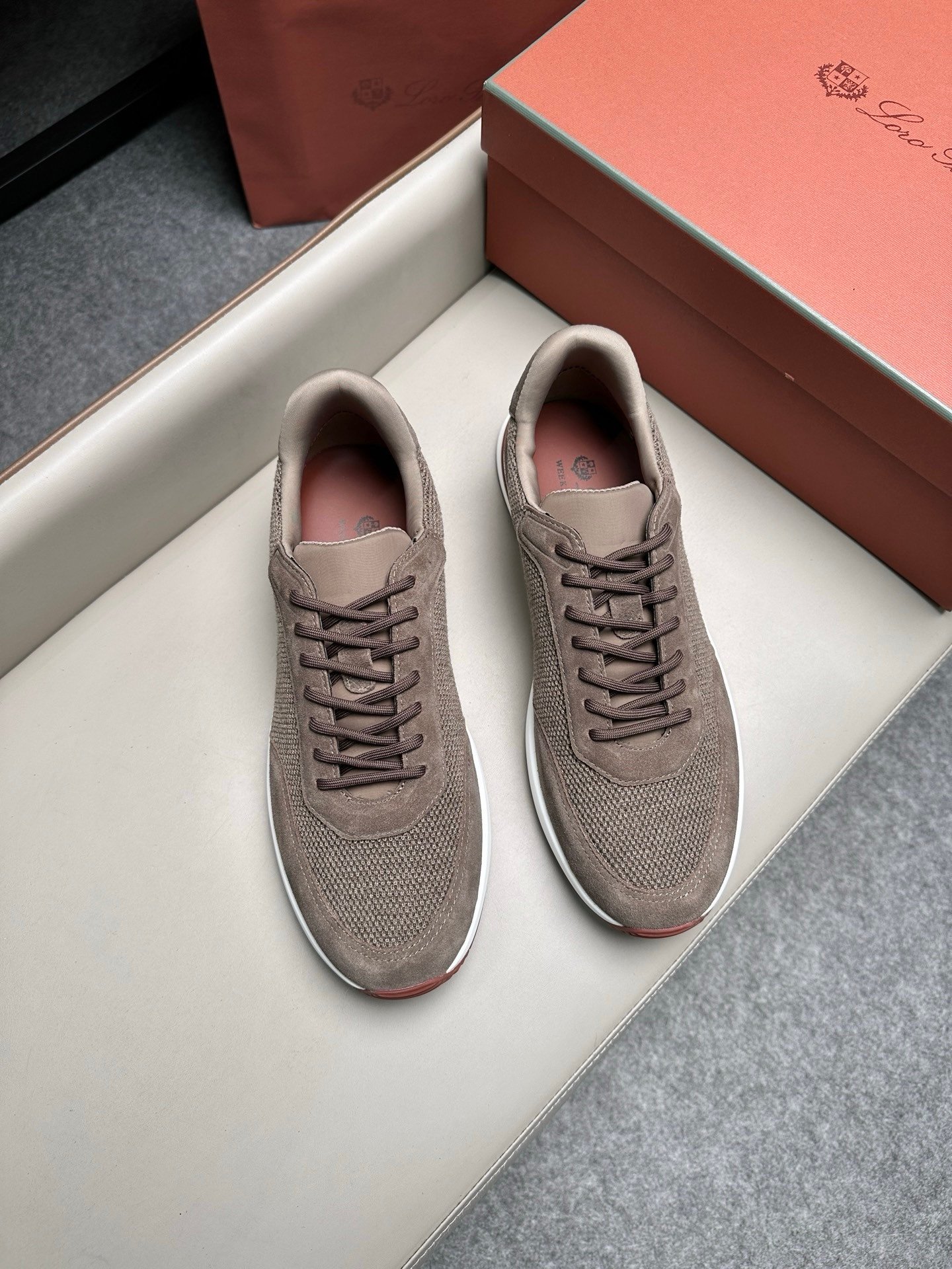 Loro Piana Weekend Walk Pecora Nera Gray - Afbeelding 6