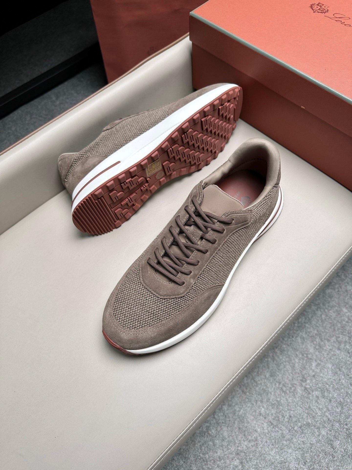 Loro Piana Weekend Walk Pecora Nera Gray - Afbeelding 7