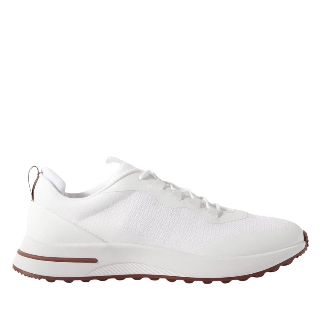 Loro Piana Weekend Walk Technical Mesh White