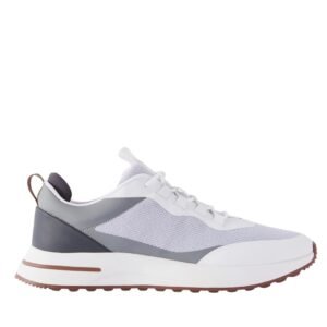 Loro Piana Weekend Walk Technical Mesh White/Grey