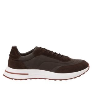 Loro Piana Weekend Walk Suede Brown