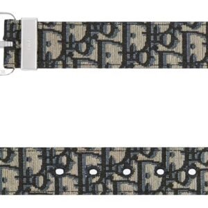 Alternative view of Dior Oblique Jacquard Leather Belt