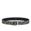 Dior Oblique Jacquard Leather Belt
