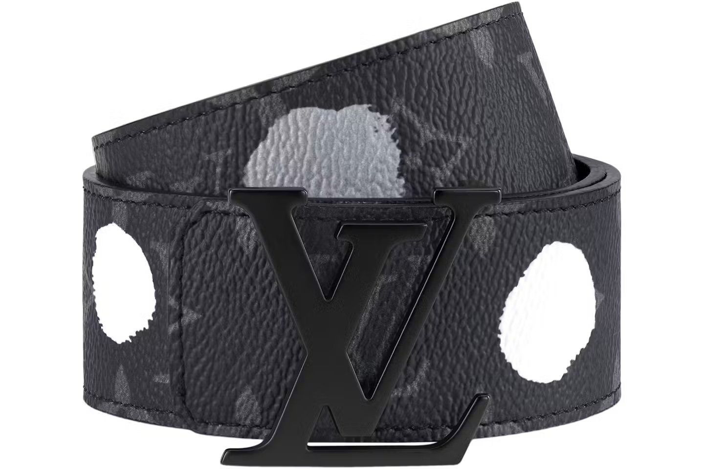 Louis Vuitton x Yayoi Kusama LV Initiales 40MM Reversible Belt
Monogram Eclipse Black - Afbeelding 3