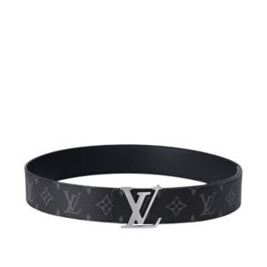 Louis Vuitton LV Initiales Buckle Belt Monogram 40mm Gray/Black