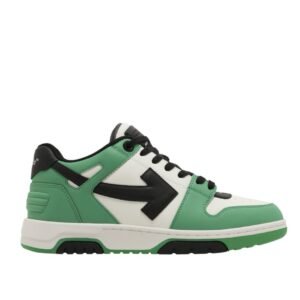 Off-White Out Of Office Low Top Green/White Black