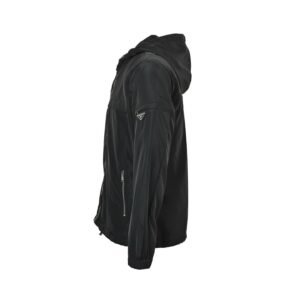 Alternative view of Prada Re-Nylon Arm Logo Windbreaker Jacket In Black