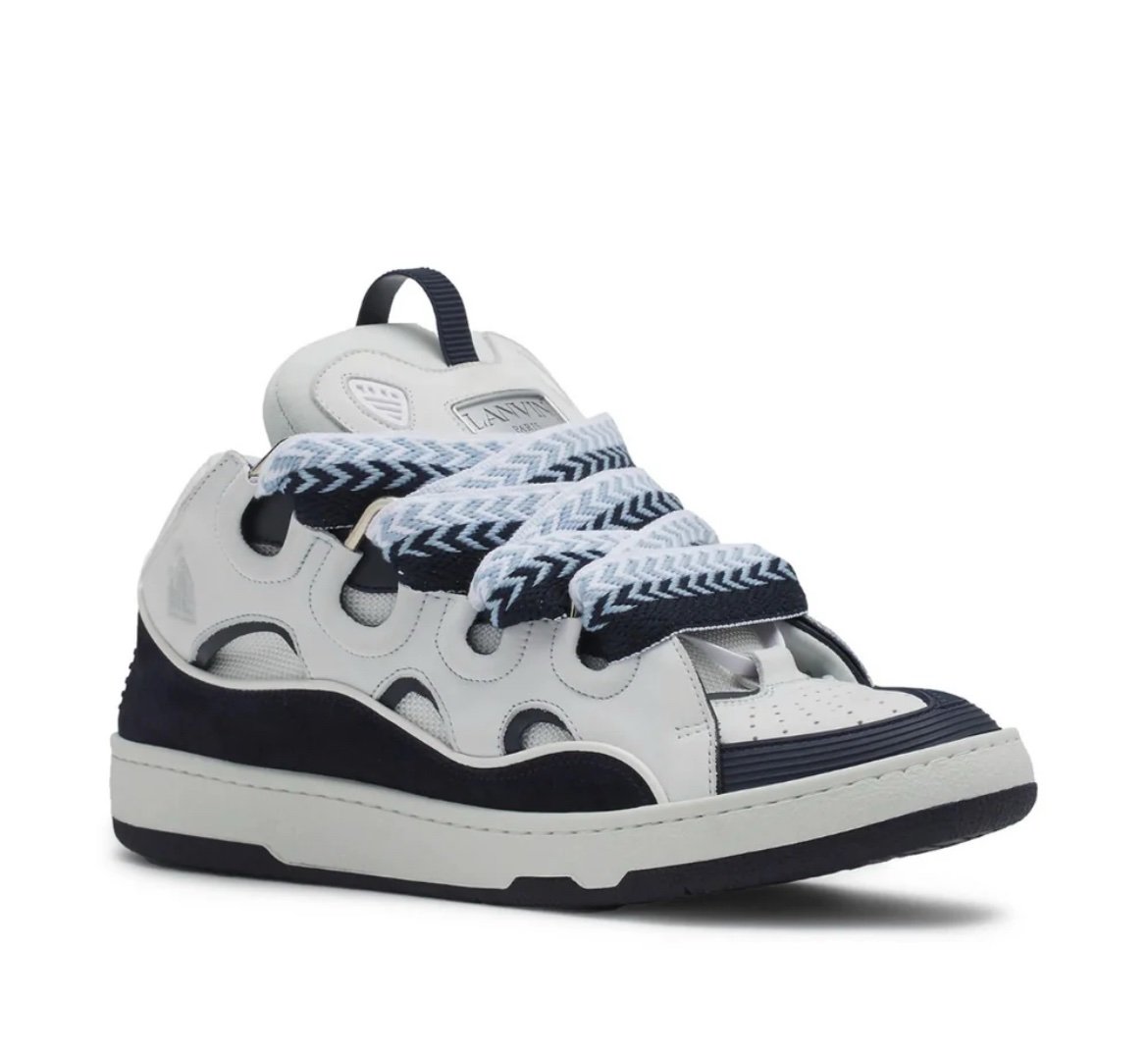 Lanvin Curb Sneaker Black Blue - Afbeelding 2